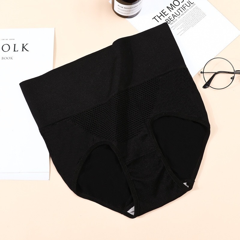 【JDUDS】無縫高腰收腹褲 塑身記憶蕾絲提臀內褲 修腹內褲 塑形內褲 提臀內褲 高腰內褲 女內褲-規格圖8