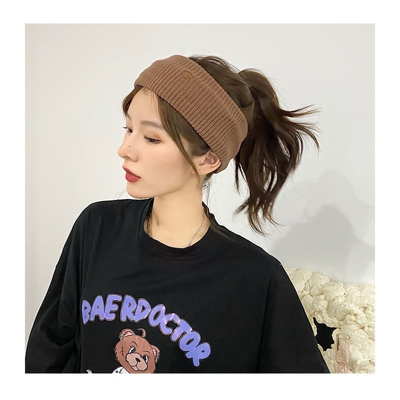 【JDUDS】韓國字母針織髮帶 時尚百搭運動止汗瑜珈敷臉面膜追劇洗臉化妝 髮帶髮箍髮飾頭飾韓妞必備-細節圖6