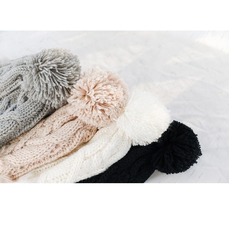 【JDUDS】毛帽 多色可選 爆款秋冬保暖毛線帽 捲邊針織帽 韓國護耳 毛線帽 遮耳帽 帽子-細節圖4