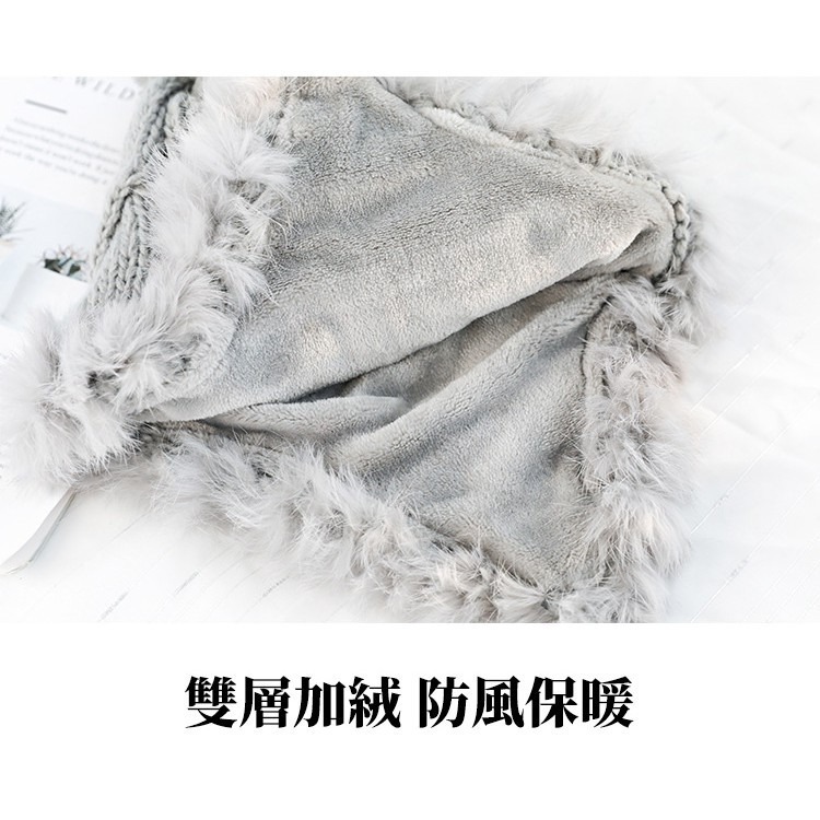 【JDUDS】毛帽 多色可選 爆款秋冬保暖毛線帽 捲邊針織帽 韓國護耳 毛線帽 遮耳帽 帽子-細節圖5