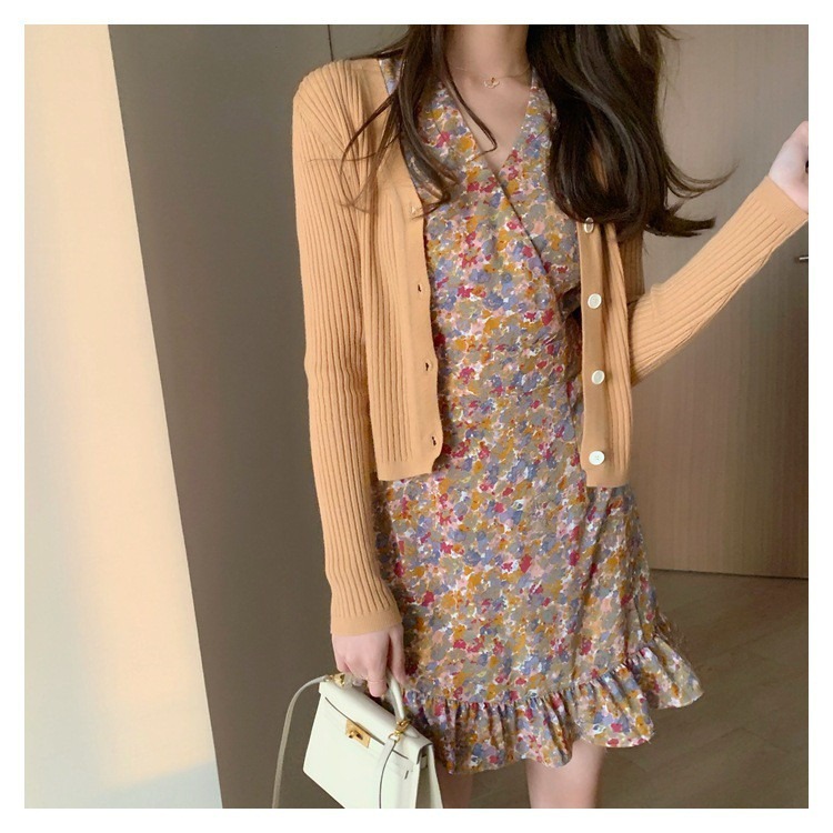 【JDUDS】針織鈕扣外套  秋冬外套 外搭 針織 毛衣 長袖針織上衣 chic上衣 薄外套 針織外套-細節圖6