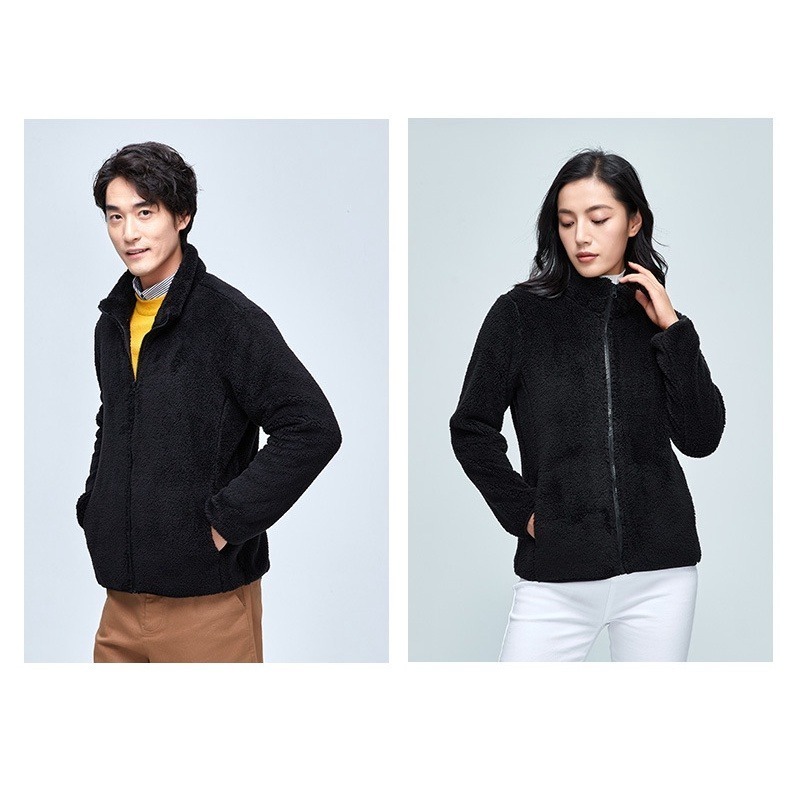 【JDUDS】男女珊瑚絨外套 抓絨 保暖 內搭 鎖溫 抗寒 禦寒 外套 衝鋒外套 夾克-細節圖5