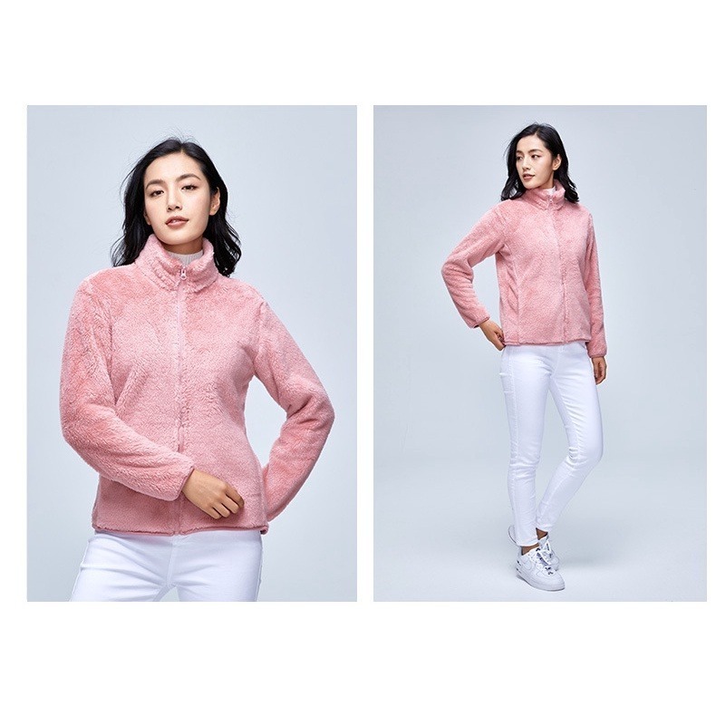 【JDUDS】男女珊瑚絨外套 抓絨 保暖 內搭 鎖溫 抗寒 禦寒 外套 衝鋒外套 夾克-細節圖9