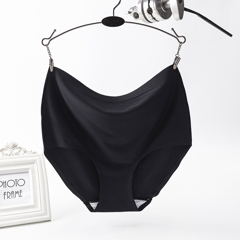 【JDUDS】《包邊設計》高腰款  一片式 冰絲無痕女生內褲 純棉大尺碼 涼感絲質透氣 包臀型內褲 高腰內褲 涼感內褲-規格圖8