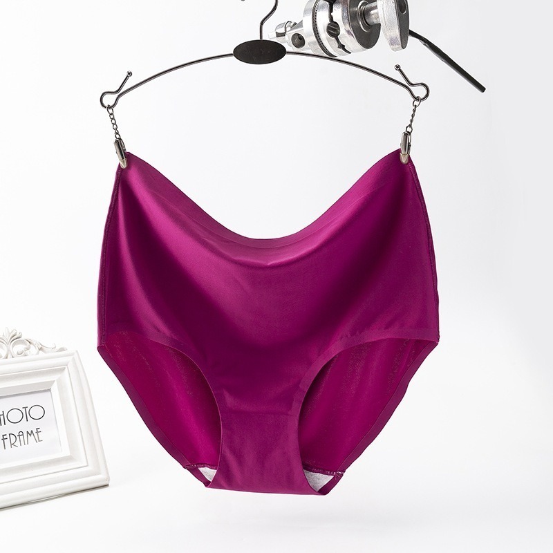 【JDUDS】《包邊設計》高腰款  一片式 冰絲無痕女生內褲 純棉大尺碼 涼感絲質透氣 包臀型內褲 高腰內褲 涼感內褲-規格圖8