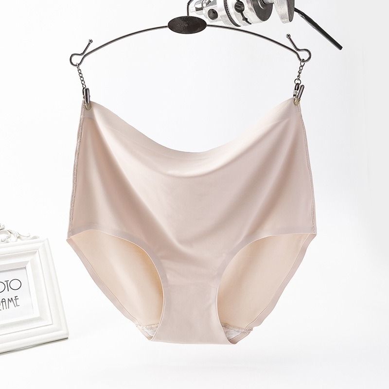 【JDUDS】《包邊設計》高腰款  一片式 冰絲無痕女生內褲 純棉大尺碼 涼感絲質透氣 包臀型內褲 高腰內褲 涼感內褲-規格圖8