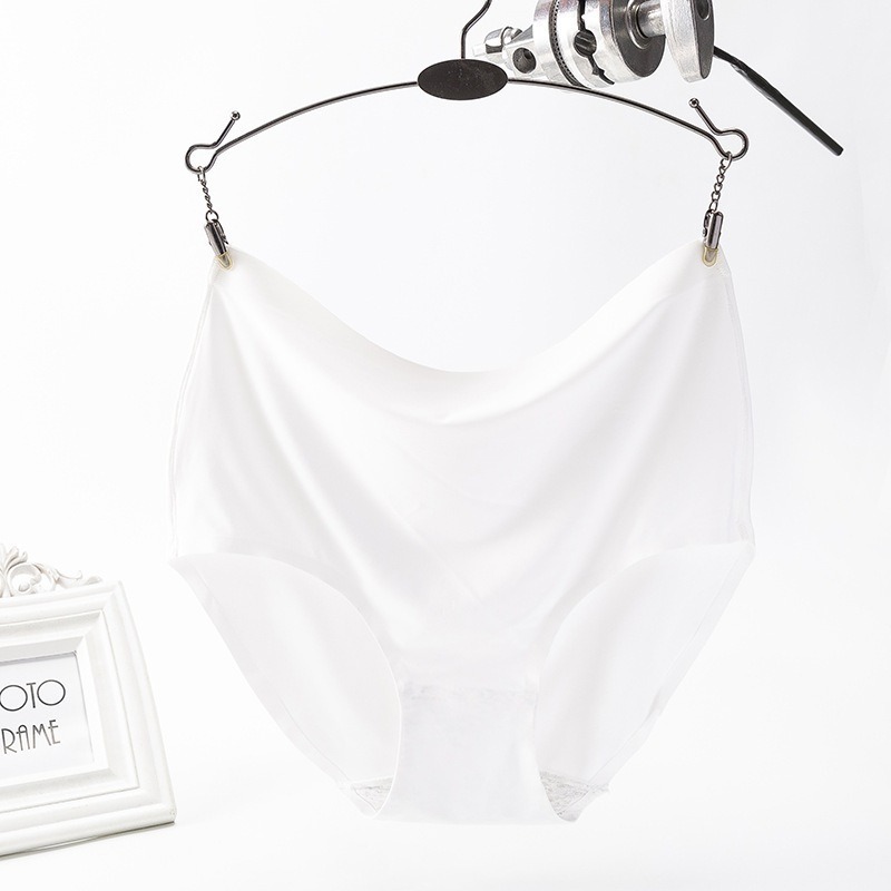 【JDUDS】《包邊設計》高腰款  一片式 冰絲無痕女生內褲 純棉大尺碼 涼感絲質透氣 包臀型內褲 高腰內褲 涼感內褲-規格圖8