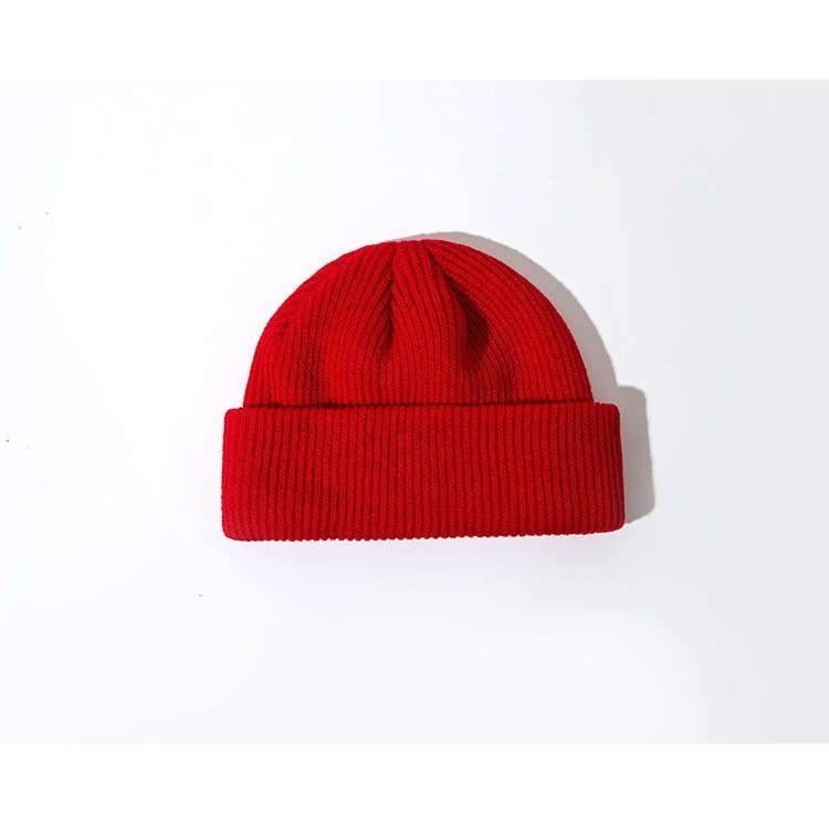 【JDUDS】高磅數素面短毛帽 短毛帽 短版毛帽 水兵帽 毛帽 針織帽 毛線針織帽 地主帽 帽子-細節圖8