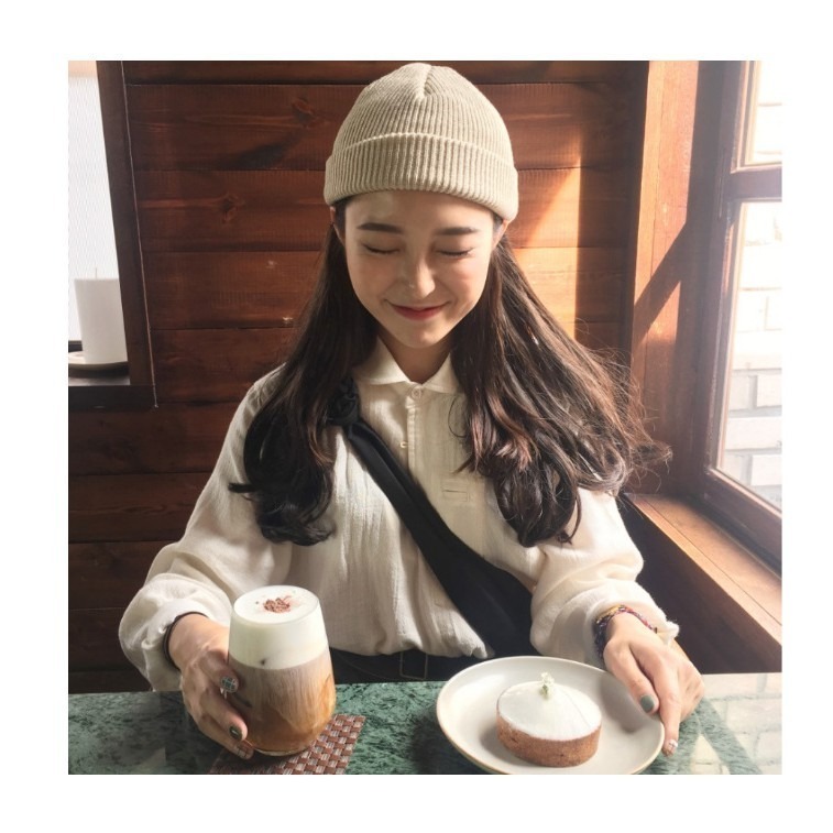 【JDUDS】高磅數素面短毛帽 短毛帽 短版毛帽 水兵帽 毛帽 針織帽 毛線針織帽 地主帽 帽子-細節圖9