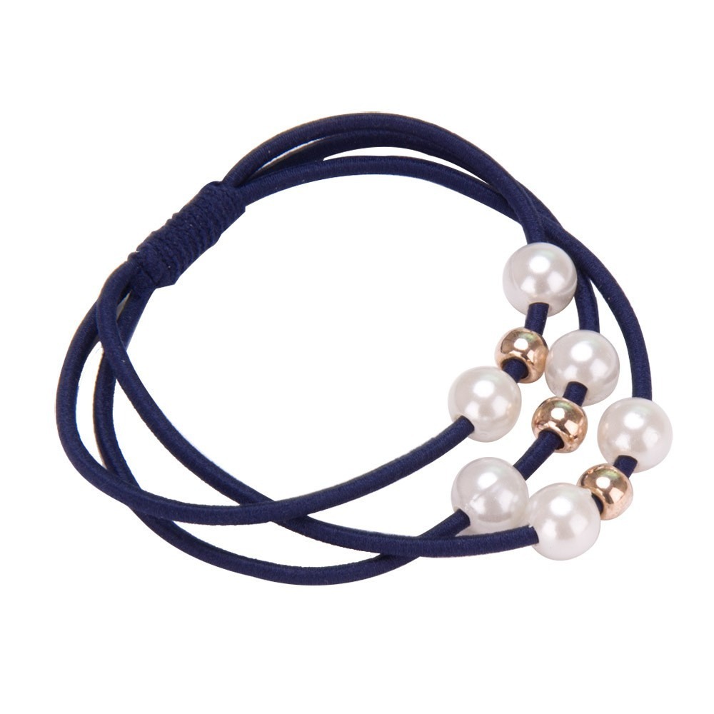 【JDUDS】氣質小珍珠髮圈 髮飾 綁頭髮 美髮用品 髮圈-細節圖6