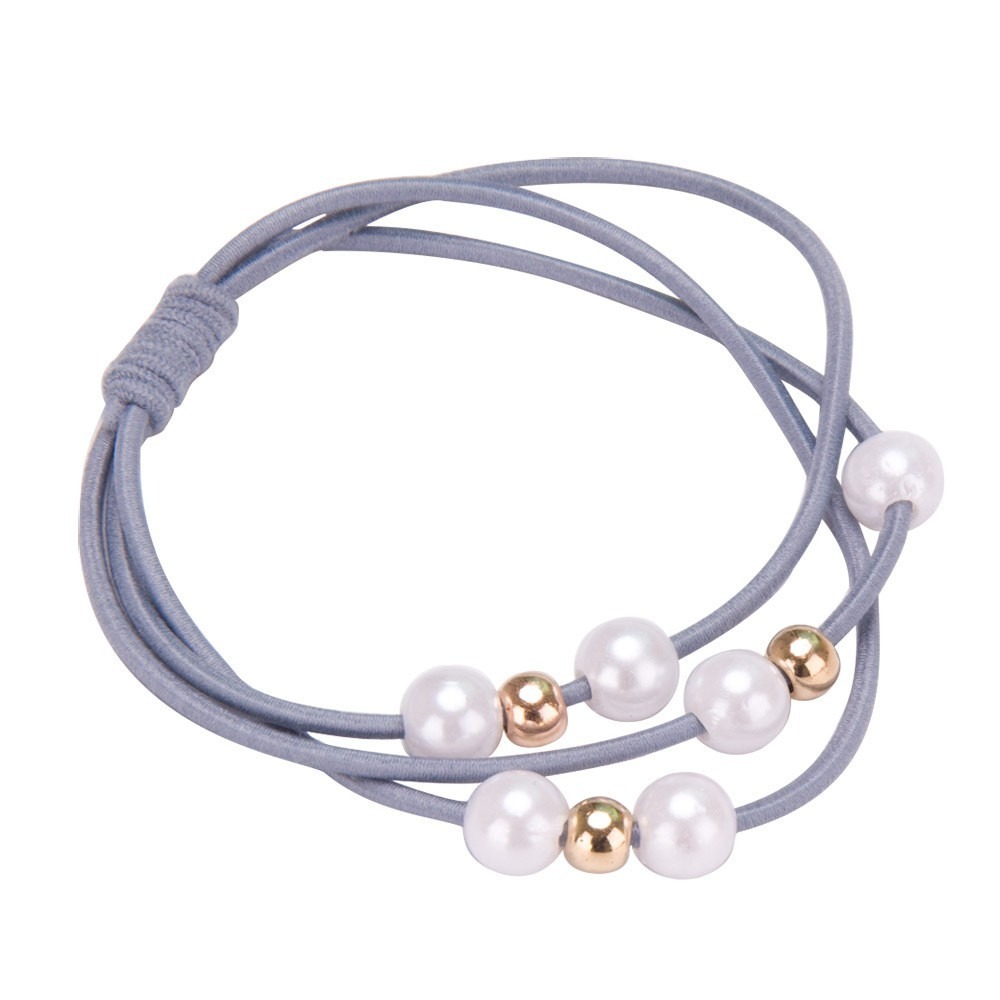 【JDUDS】氣質小珍珠髮圈 髮飾 綁頭髮 美髮用品 髮圈-細節圖7