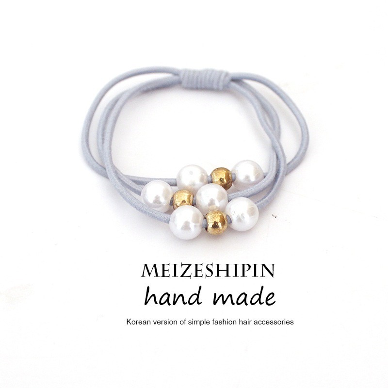 【JDUDS】氣質小珍珠髮圈 髮飾 綁頭髮 美髮用品 髮圈-規格圖9