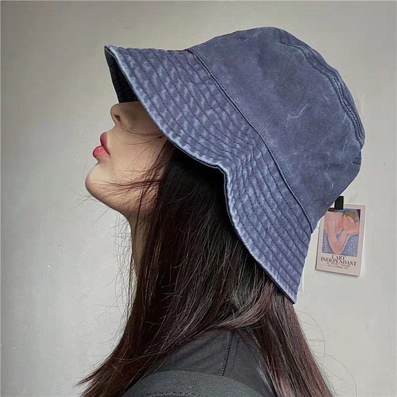 【JDUDS】『水洗』素面水洗漁夫帽 素面漁夫帽 漁夫帽 硬挺版漁夫帽 穿搭必備 街頭 防曬帽 盆帽 帽子-細節圖3