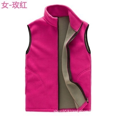 【JDUDS】男女抓絨背心外套 外套 背心 保暖 加絨 抗寒 鎖溫 多色可選-規格圖9