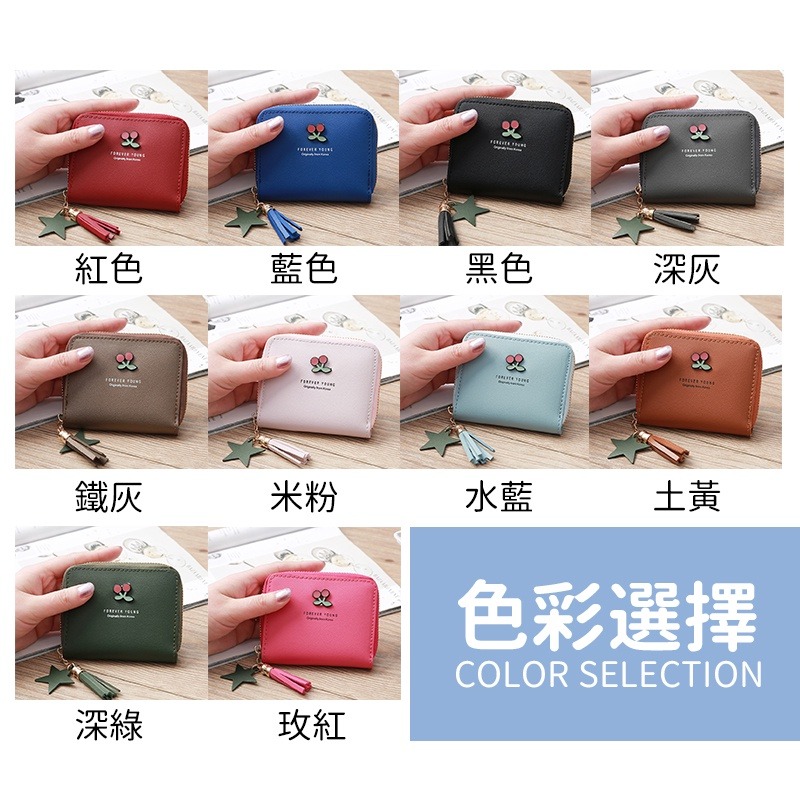 【JDUDS】韓版短夾 多卡位 大容量 耐刮 韓版皮夾 錢包 女生 皮夾 皮包 防刮 多層零錢位-細節圖4