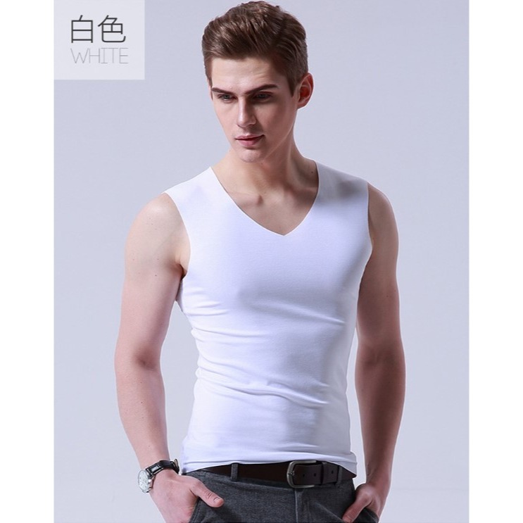 【JDUDS】男士涼感無痕背心 背心 內衣 睡衣 莫代爾 內搭 涼感 排汗 速乾 舒適 夏日嚴選 四色可選-細節圖7