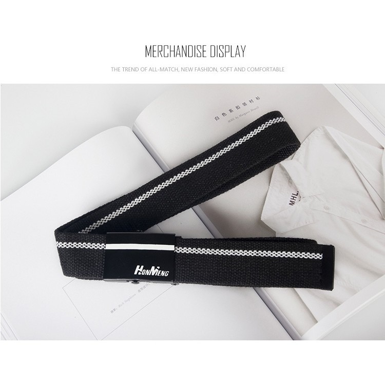 【JDUDS】潮流帆部皮帶 皮帶 腰帶 潮流 潮流必備單品 男女皆可用 五色可選-細節圖3