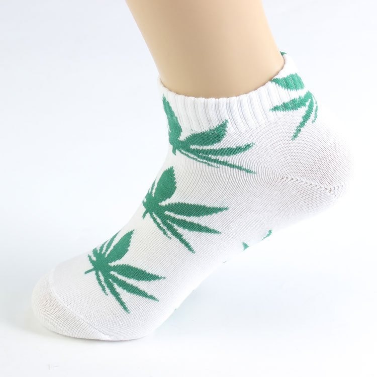 【JDUDS】大麻葉短襪短襪 低筒襪 船型襪 襪子 男襪 女襪 潮流襪 男女皆可穿 襪子-規格圖8