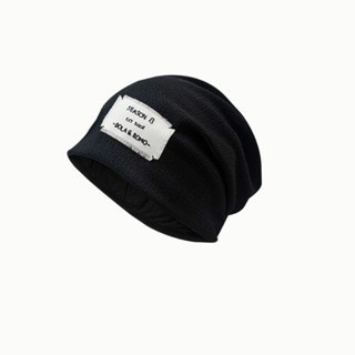 【JDUDS】休閒封頂立體肌理感紋路頭巾帽 手工扯邊小方塊堆堆套頭帽 網紅百搭包頭帽 奧代爾棉內襯-規格圖9