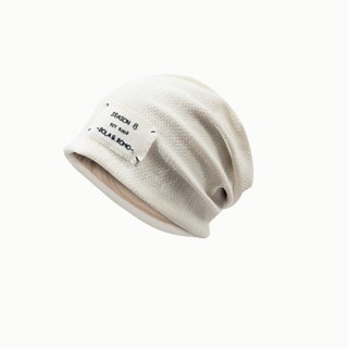 【JDUDS】休閒封頂立體肌理感紋路頭巾帽 手工扯邊小方塊堆堆套頭帽 網紅百搭包頭帽 奧代爾棉內襯-規格圖9