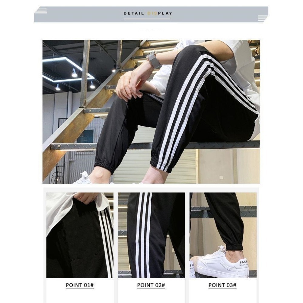 【JDUDS】休閒褲 九分褲 運動褲 長褲 男女可穿 休閒長褲 工作褲 潮流 流行 四款可選-細節圖7