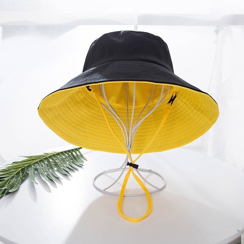 【JDUDS】JDUDS 雙面大邊遮陽漁夫帽 漁夫帽 遮陽帽 簡約時尚 夏天不怕曬 帽子-規格圖9