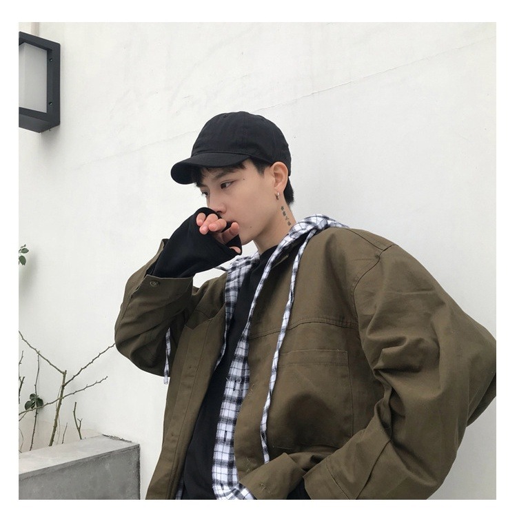 【JDUDS】復古風短帽簷老帽 老帽 短帽簷 復古風 帽子 棒球帽 鴨舌帽 男女款-細節圖3