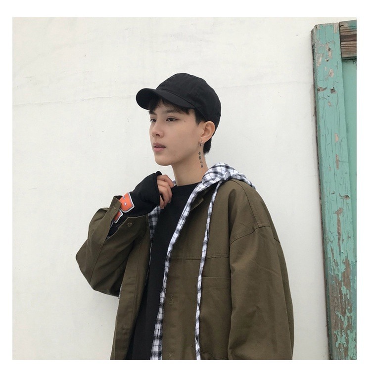 【JDUDS】復古風短帽簷老帽 老帽 短帽簷 復古風 帽子 棒球帽 鴨舌帽 男女款-細節圖5