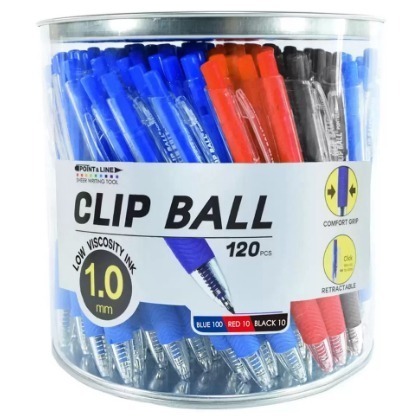 【JDUDS】6506自動原子筆 0.5mm 藍筆 黑筆 紅筆 文具 辦公文具 筆-細節圖3