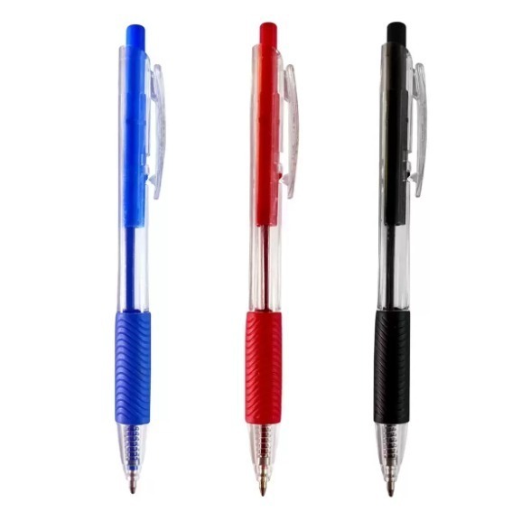 【JDUDS】6506自動原子筆 0.5mm 藍筆 黑筆 紅筆 文具 辦公文具 筆-細節圖5