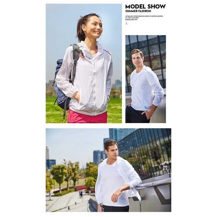 【限時購】夏季男女防曬衣 防曬夾克 輕薄透氣防曬外套 薄外套 涼感外套 遮陽外套 抗UV外套 運動風衣-細節圖9