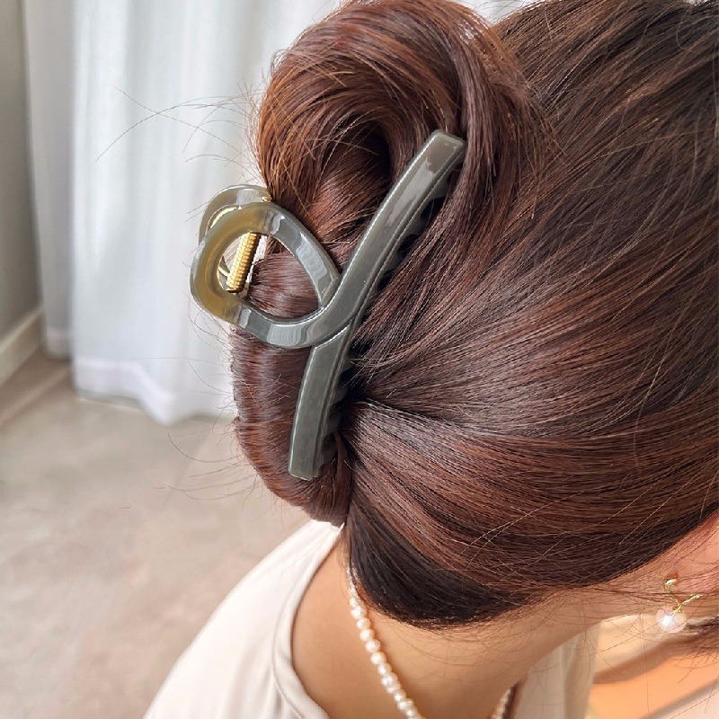 【JDUDS】簡約風 髮夾 鯊魚夾 抓夾 髮飾 女生髮夾 洗澡髮夾 髮飾 髮夾 鯊魚夾 A0028/A0045-細節圖8