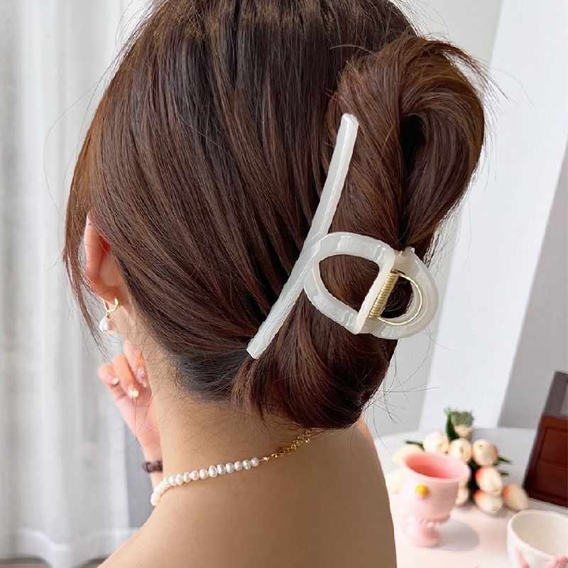 【JDUDS】簡約風 髮夾 鯊魚夾 抓夾 髮飾 女生髮夾 洗澡髮夾 髮飾 髮夾 鯊魚夾 A0028/A0045-細節圖9