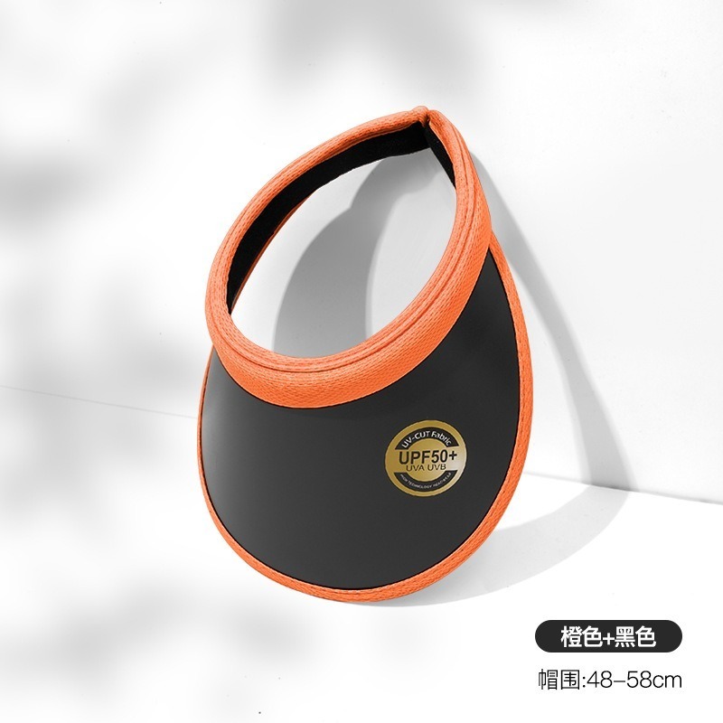 【JDUDS】遮陽空頂帽 空心帽 抗UV防曬遮陽帽 户外運動遮陽帽 防紫外線 防曬帽 帽子-規格圖9