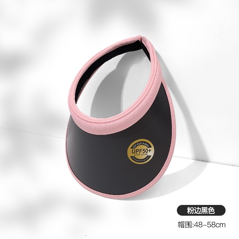 【JDUDS】遮陽空頂帽 空心帽 抗UV防曬遮陽帽 户外運動遮陽帽 防紫外線 防曬帽 帽子-規格圖9