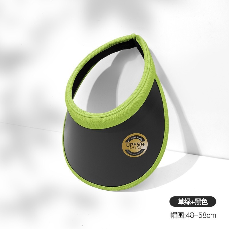 【JDUDS】遮陽空頂帽 空心帽 抗UV防曬遮陽帽 户外運動遮陽帽 防紫外線 防曬帽 帽子-規格圖9