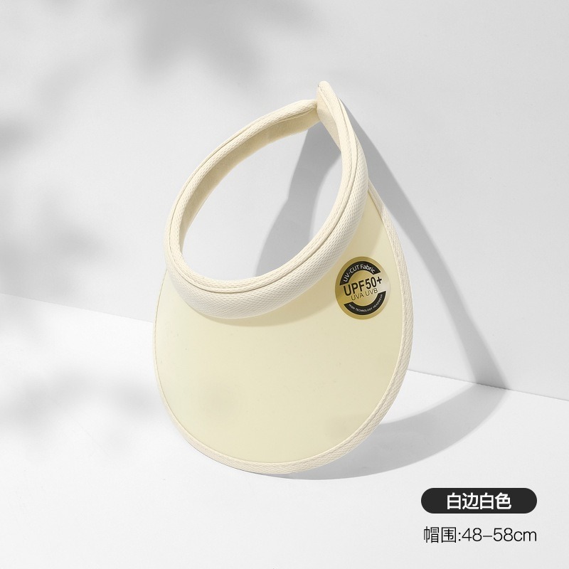【JDUDS】遮陽空頂帽 空心帽 抗UV防曬遮陽帽 户外運動遮陽帽 防紫外線 防曬帽 帽子-規格圖9