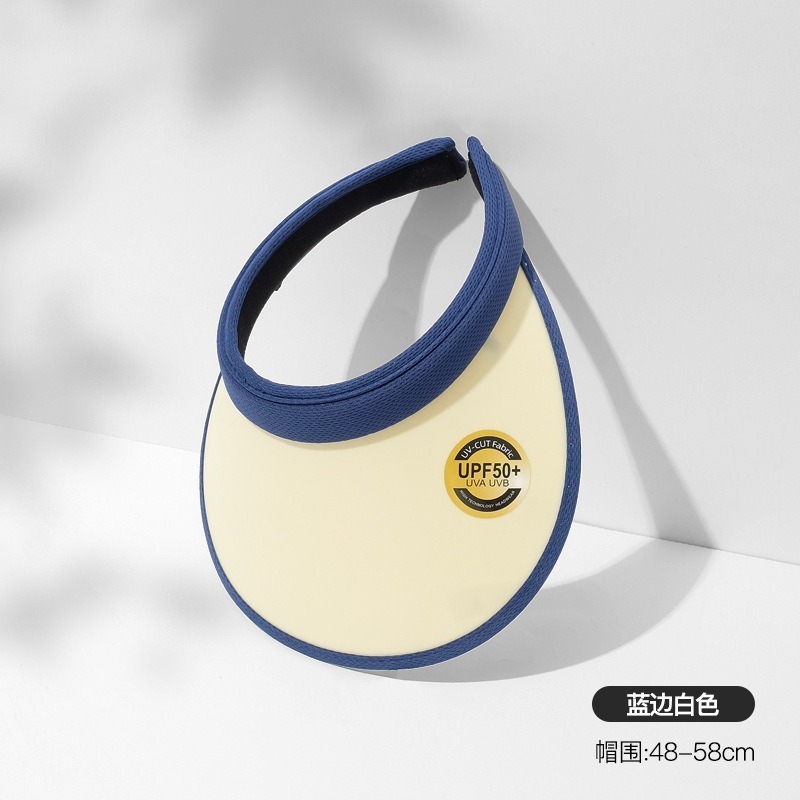 【JDUDS】遮陽空頂帽 空心帽 抗UV防曬遮陽帽 户外運動遮陽帽 防紫外線 防曬帽 帽子-規格圖9