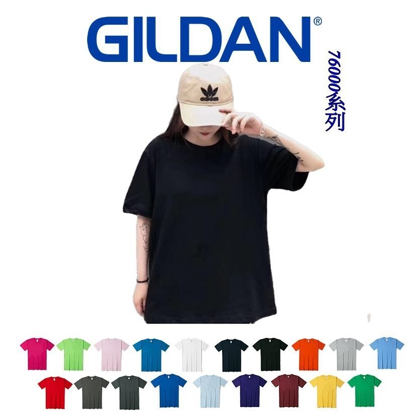 【JDUDS】GILDAN 76000 吉爾登 T桖 男女 情侶 短袖 純棉 團體服-細節圖2