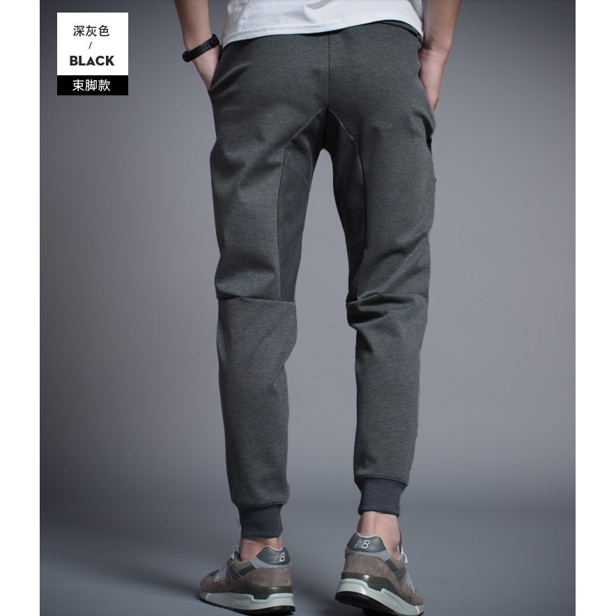 【JDUDS】運動褲 縮口褲 休閒長褲 運動長褲 棉褲縮口褲 百搭 潮流 運動褲-細節圖2