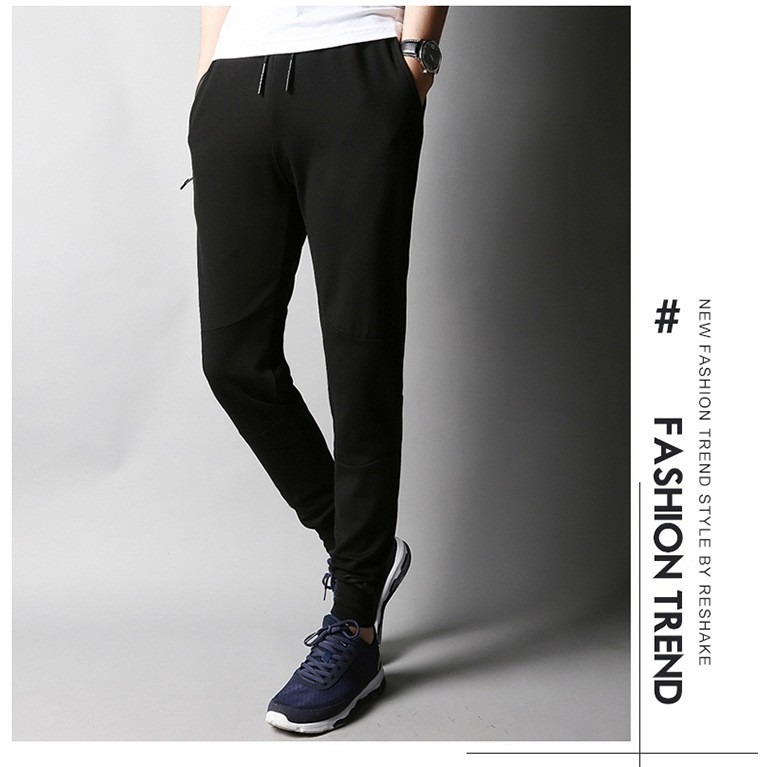 【JDUDS】運動褲 縮口褲 休閒長褲 運動長褲 棉褲縮口褲 百搭 潮流 運動褲-細節圖4