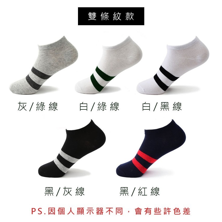 【JDUDS】雙線條短褲 《男女》短襪 男女 船型短襪 淺口短襪 多色可選 襪子-細節圖2