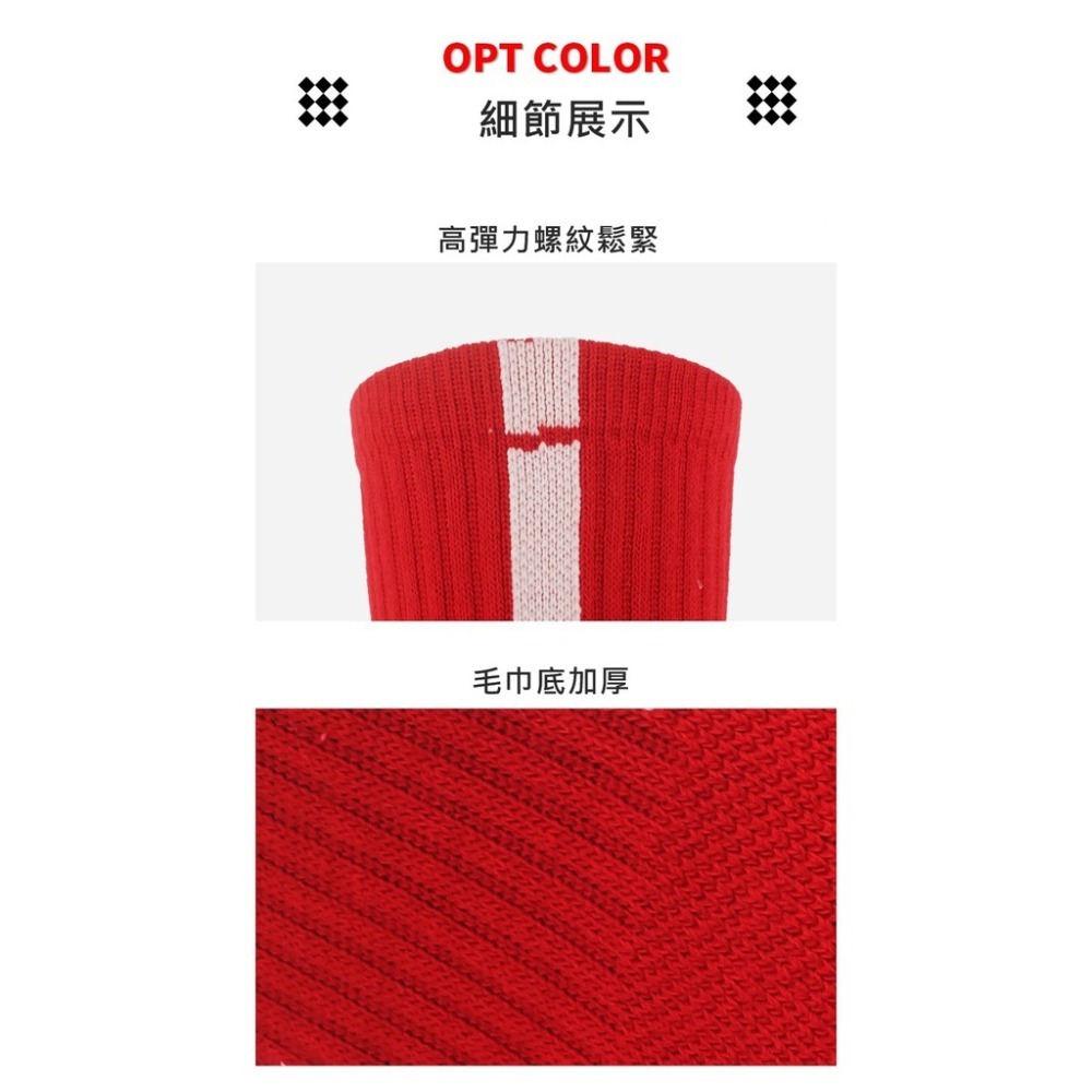 【JDUDS】毛巾底運動藍球襪 長襪 籃球襪 運動襪 中筒襪 長筒襪 襪子 男襪 基礎長襪-細節圖3