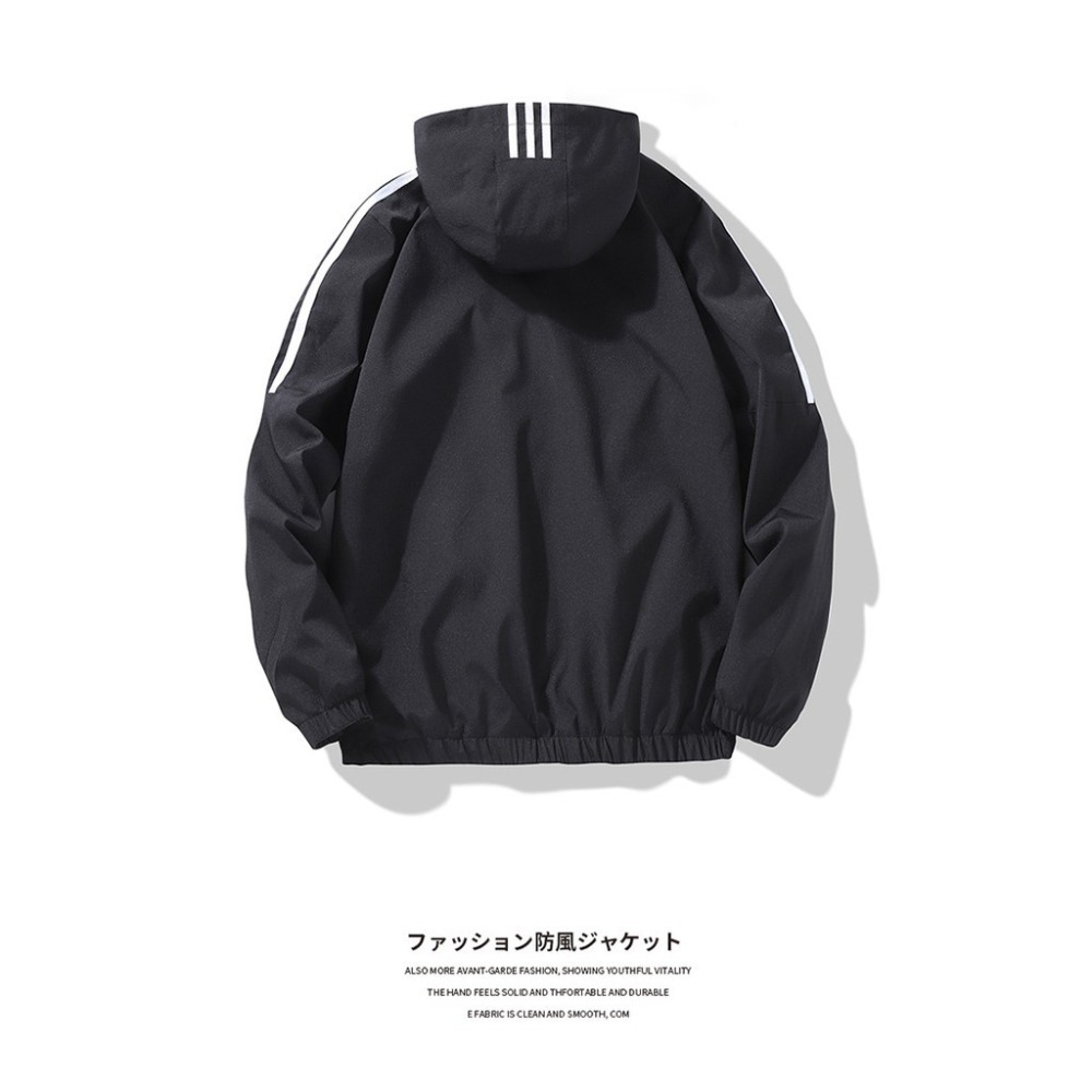 【JDUDS】流行運動外套 外套 運動外套 夾克 連帽外套 舒適透氣 四色可選-細節圖4