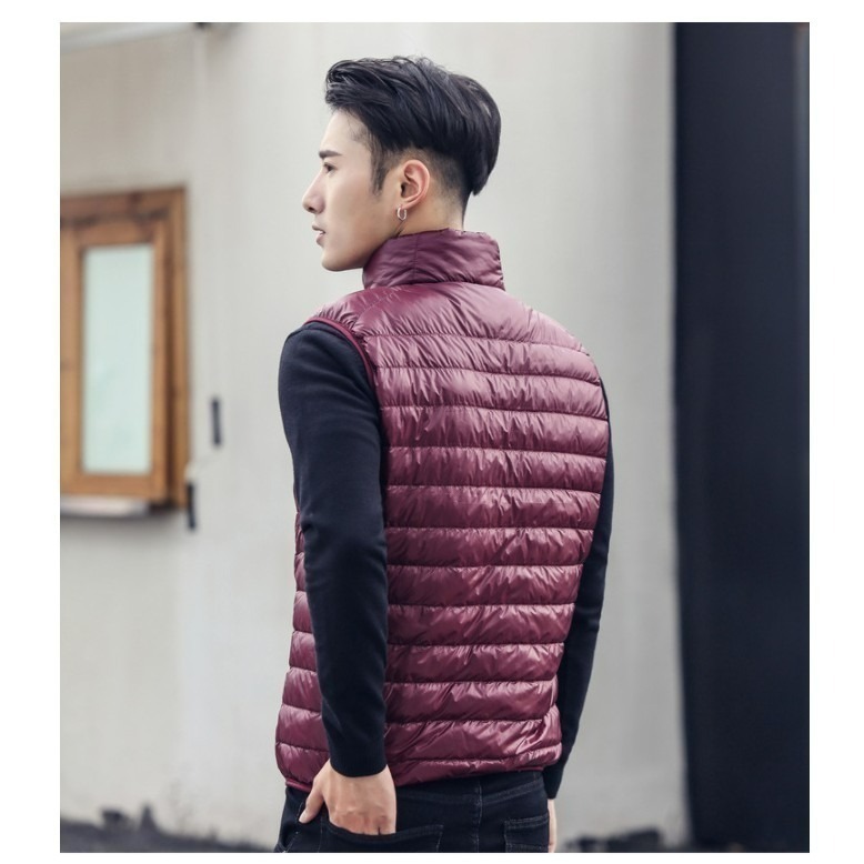 【7-ELEVEN門市團購】JDUDS輕量羽絨背心外套 背心 外套 羽絨 立領 防風外套 背心 馬甲 百搭 素面 大尺碼-細節圖7