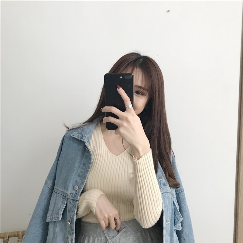 【JDUDS】質感Chic親膚圓領針織軟料毛衣-細節圖2