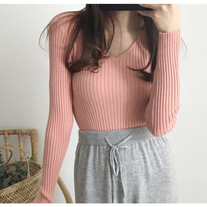 【JDUDS】質感Chic親膚圓領針織軟料毛衣-規格圖9