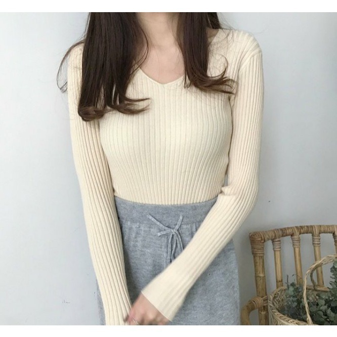 【JDUDS】質感Chic親膚圓領針織軟料毛衣-規格圖9