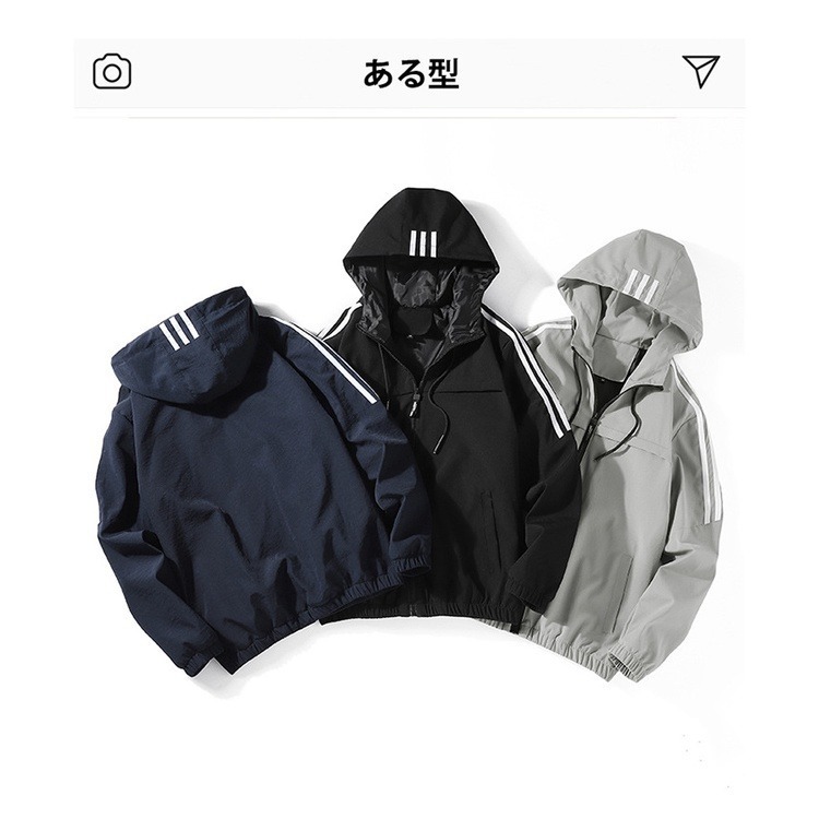 【JDUDS】【隔日到貨】防風保暖 口袋拉鍊  流行運動外套 外套 運動外套 夾克 連帽外套 舒適透氣可拆帽 防風 輕量-細節圖6