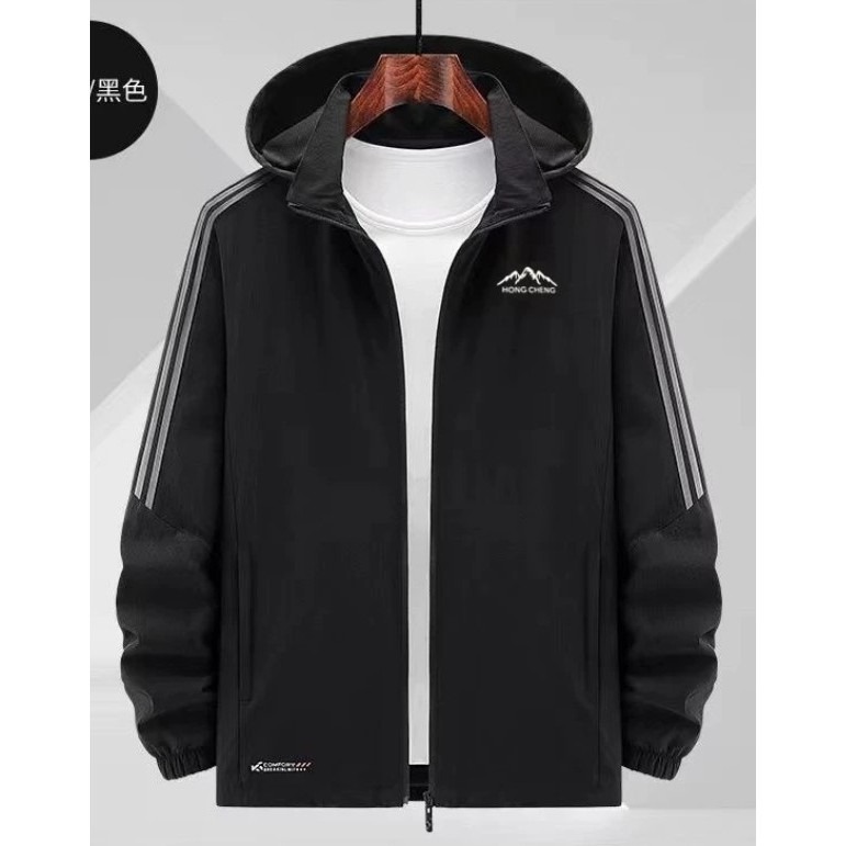 【JDUDS】【隔日到貨】防風保暖 口袋拉鍊  流行運動外套 外套 運動外套 夾克 連帽外套 舒適透氣可拆帽 防風 輕量-規格圖8